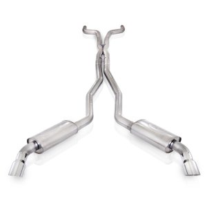 Chevrolet Camaro Performance Exhaust - Stainless Works - Cat Back, Chambered Turbo Mufflers - Polished - `10-`15